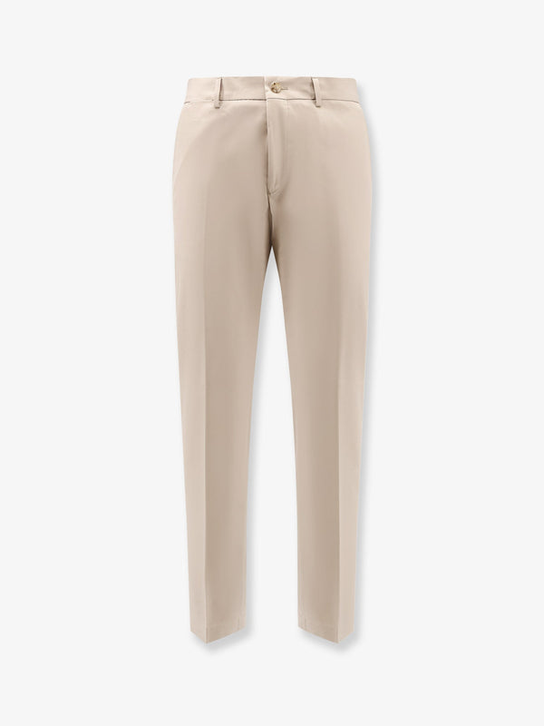Trousers Cotton-Silk Beige