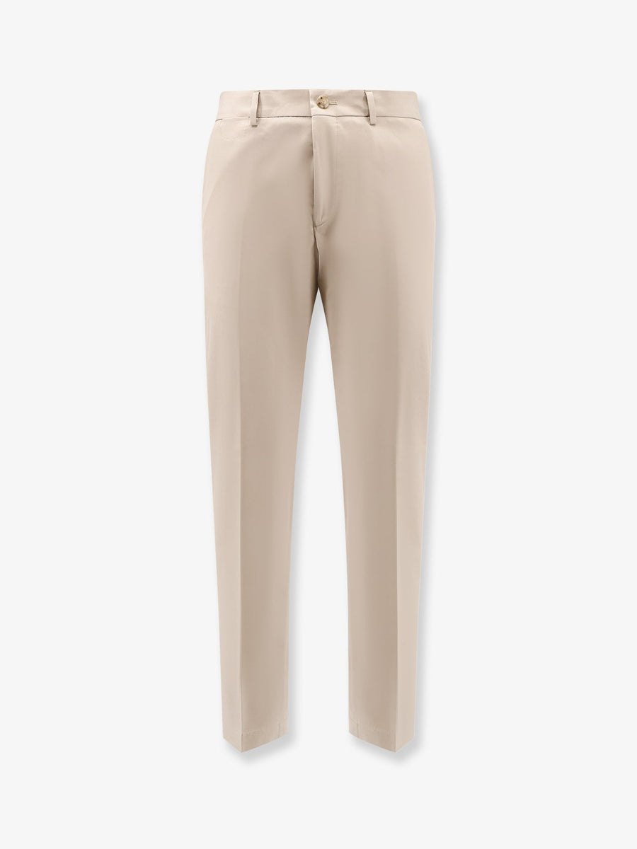 Trousers Cotton-Silk Beige