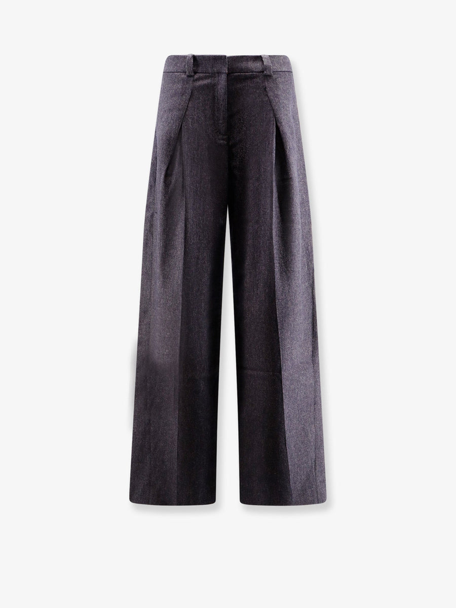 Trousers Taflong Blue Polyester