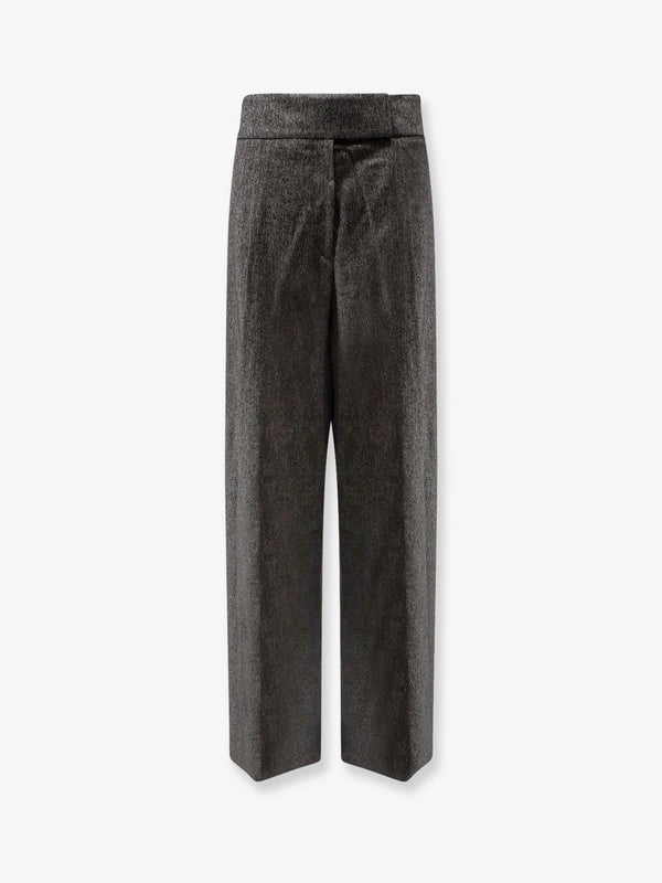 Trousers Telda Grey Viscose