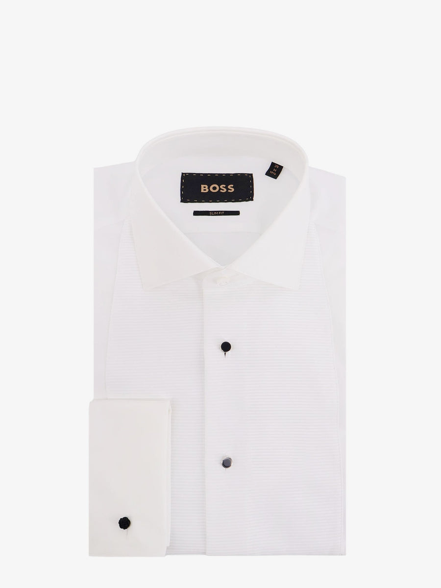 Shirt Slim Fit Cotton White