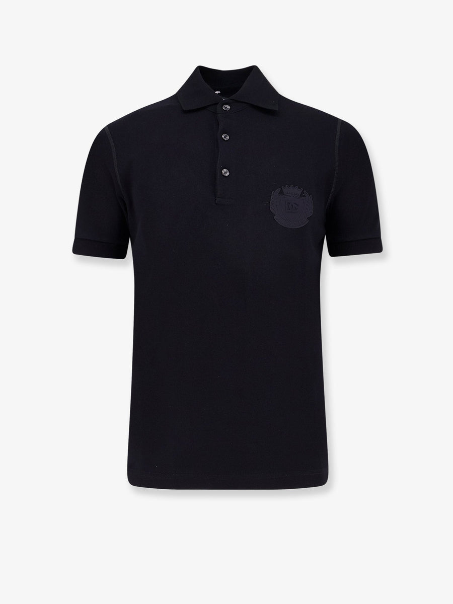Polo Shirt Cotton Black