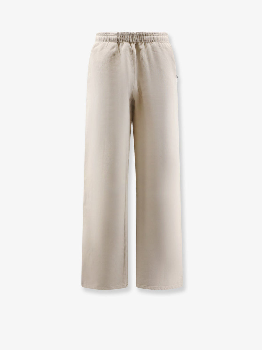 Jogging Trousers White Cotton