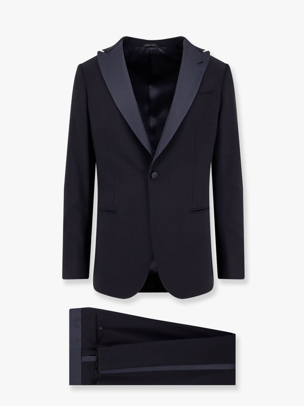 Tuxedo Soho Virgin Wool Blue Suits