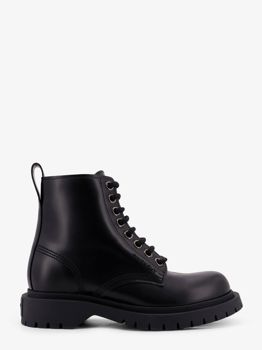 Leather Ankle Boots Black