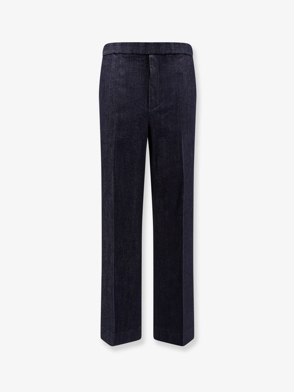 Trousers Torresgarrata Blue Denim Cotton