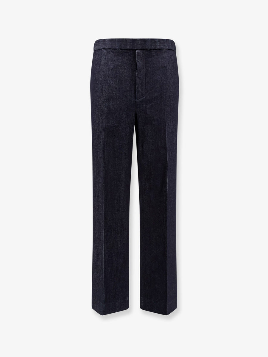 Trousers Torresgarrata Blue Denim Cotton