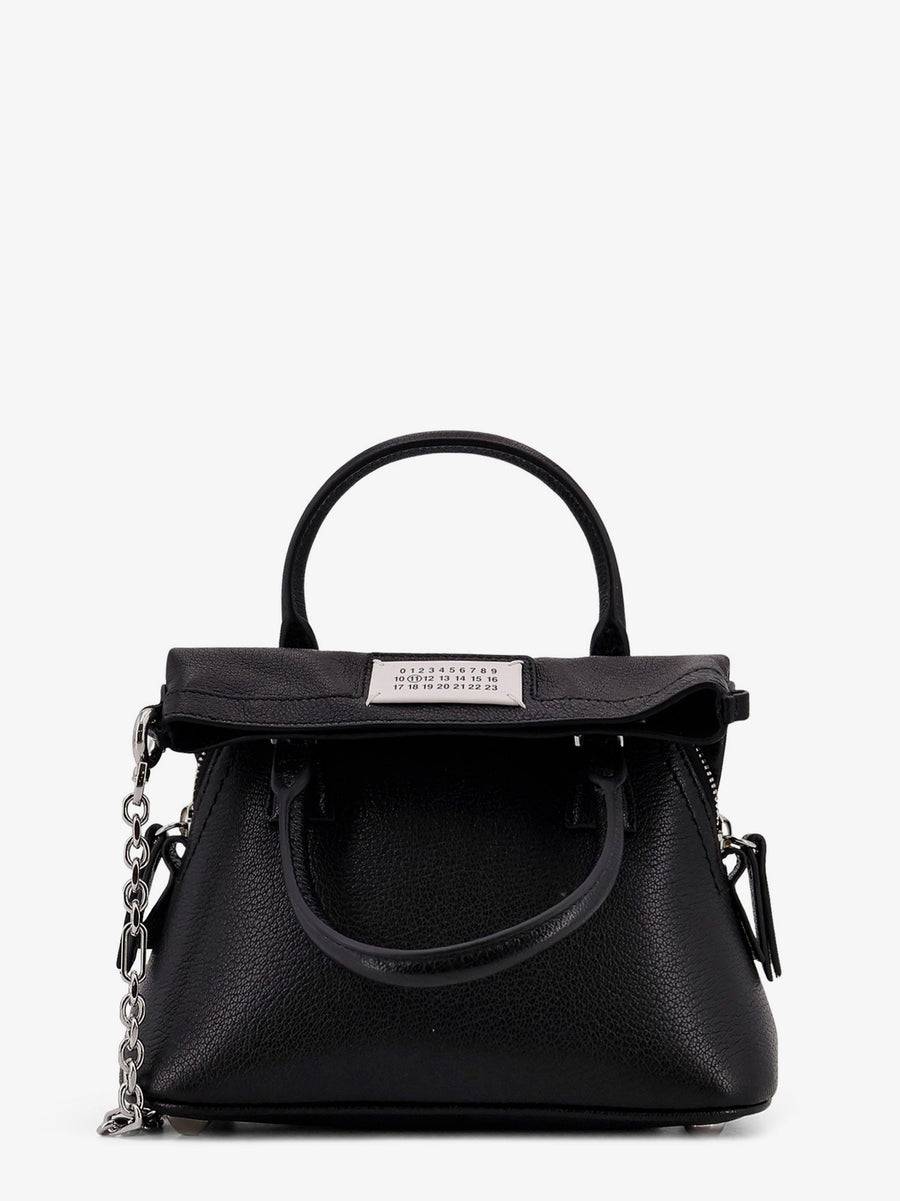 5ac Classique Micro Leather Shoulder Bag Black