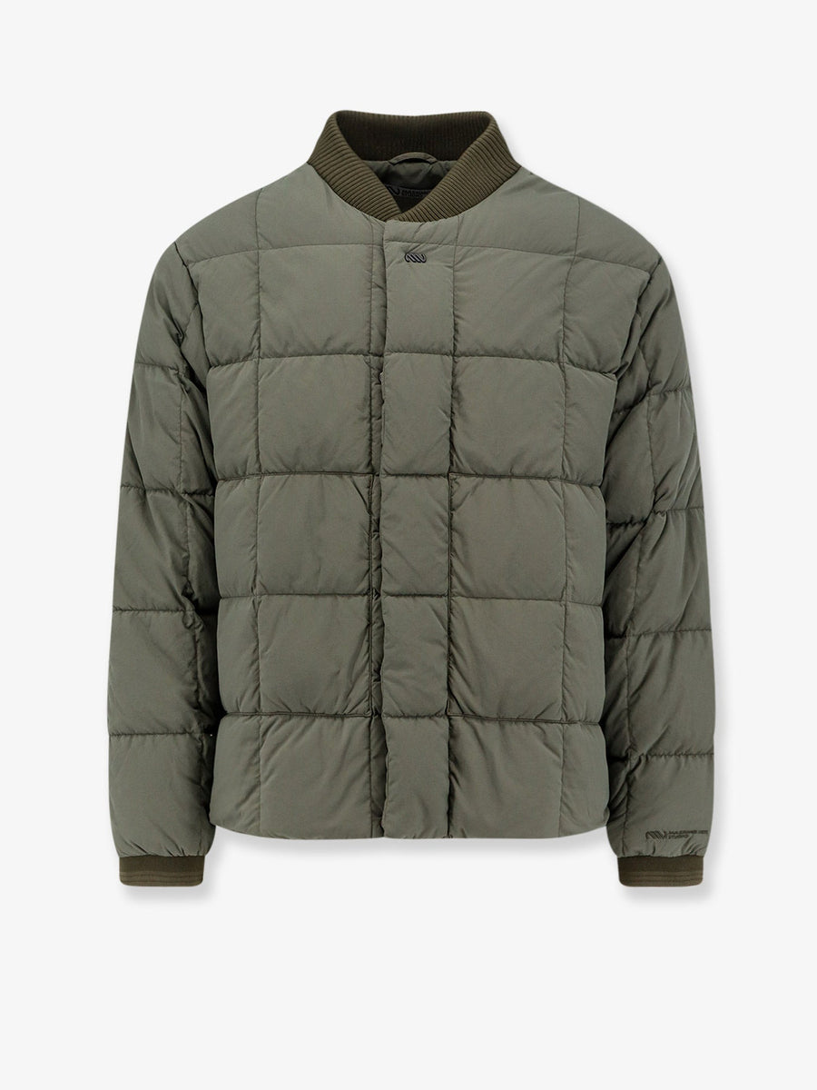Padded Nylon Jacket Green