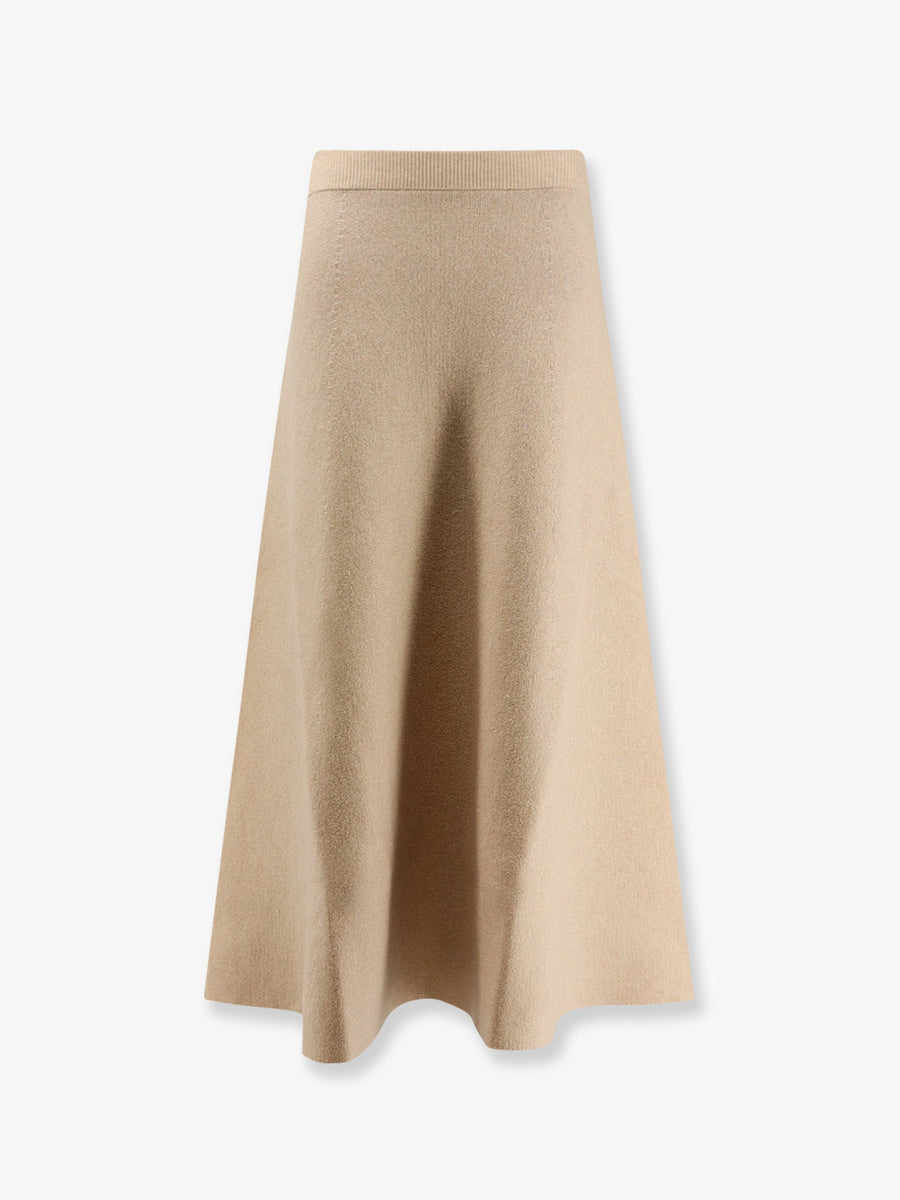 Skirt Giberna Wool-Cashmere Beige