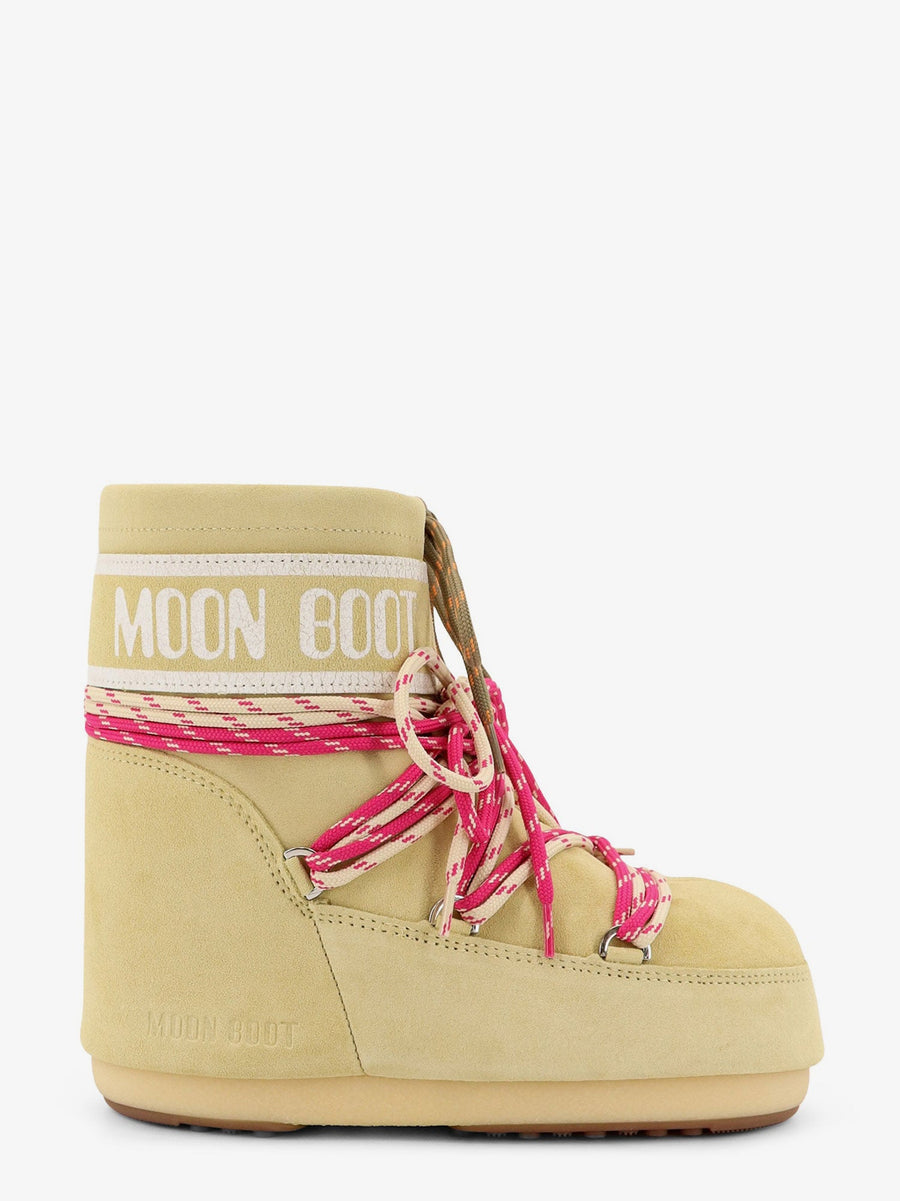 Icon Low Suede Boots Beige Suede/gomma