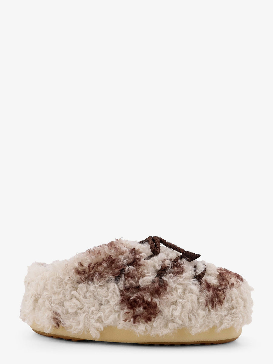 Sandals Faux Fur Beige