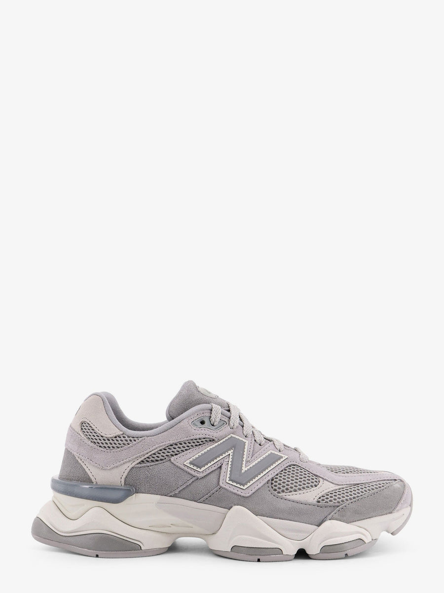 Low-Top Sneakers 9060 Grey Mesh And Suede Polyester Trainers