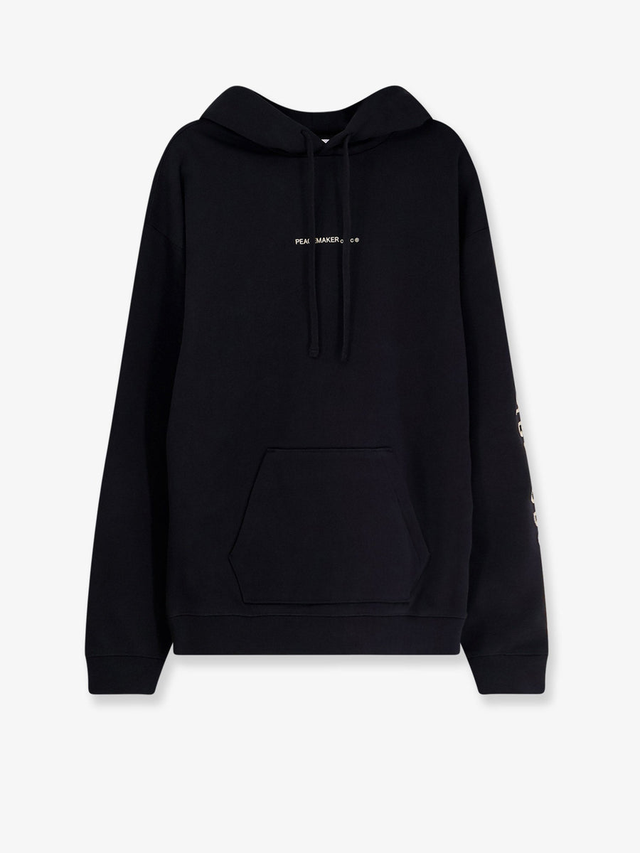Cotton Sweatshirt Black Sweatshirts