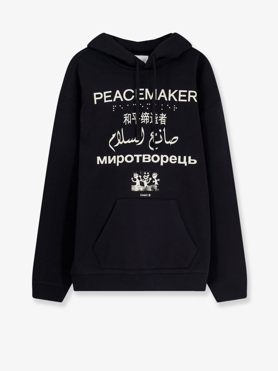 Cotton Sweatshirt Black Sweatshirts