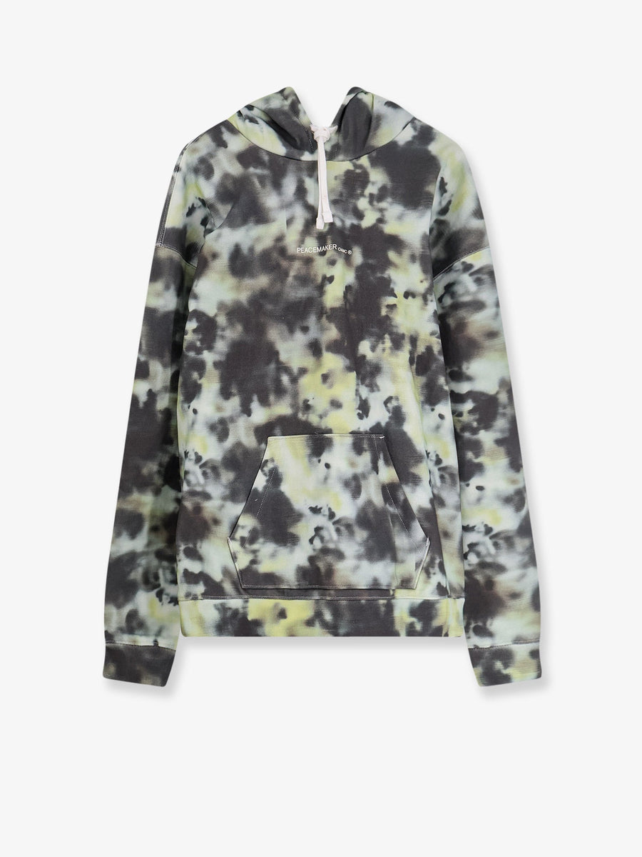 Cotton Sweatshirt Green Sweatshirts