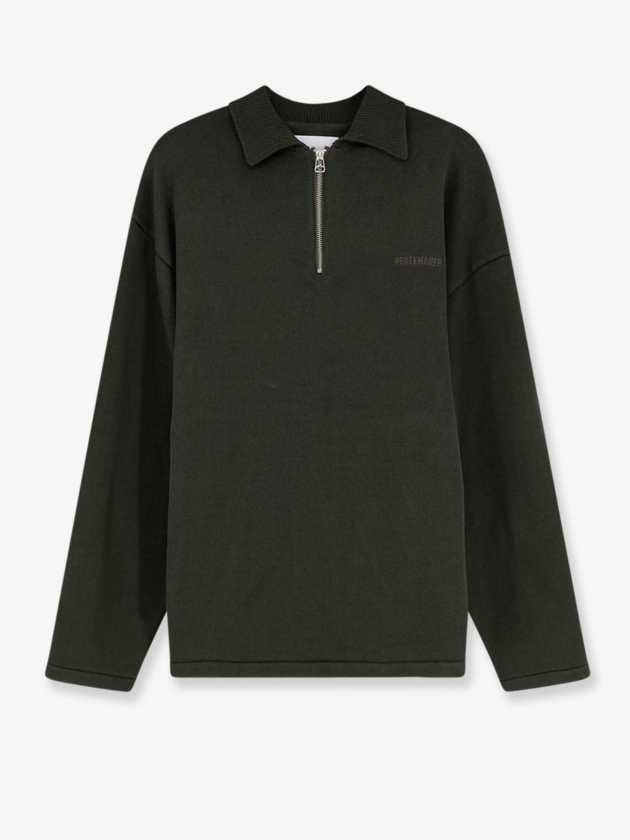 Cotton Polo Shirt Green