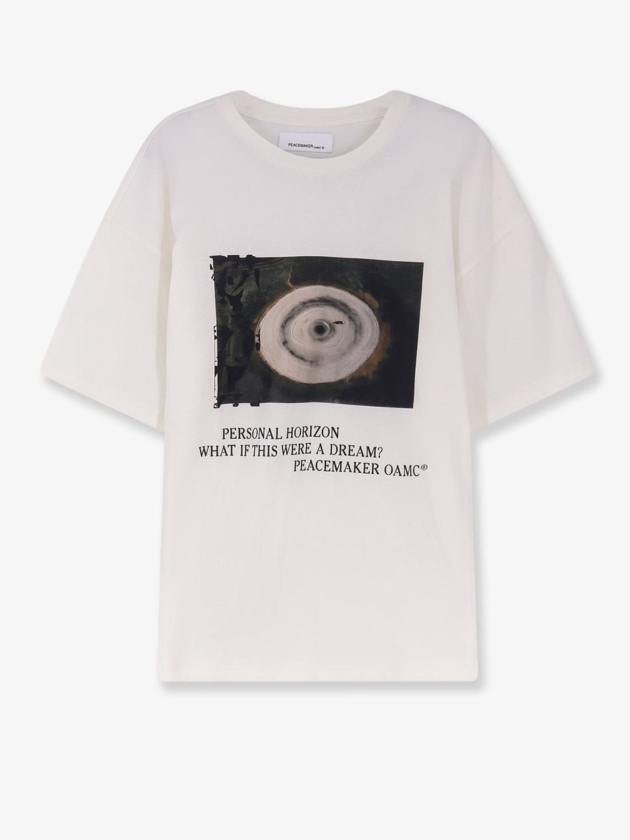 T-Shirt Landart 03 Print White Cotton T-shirts