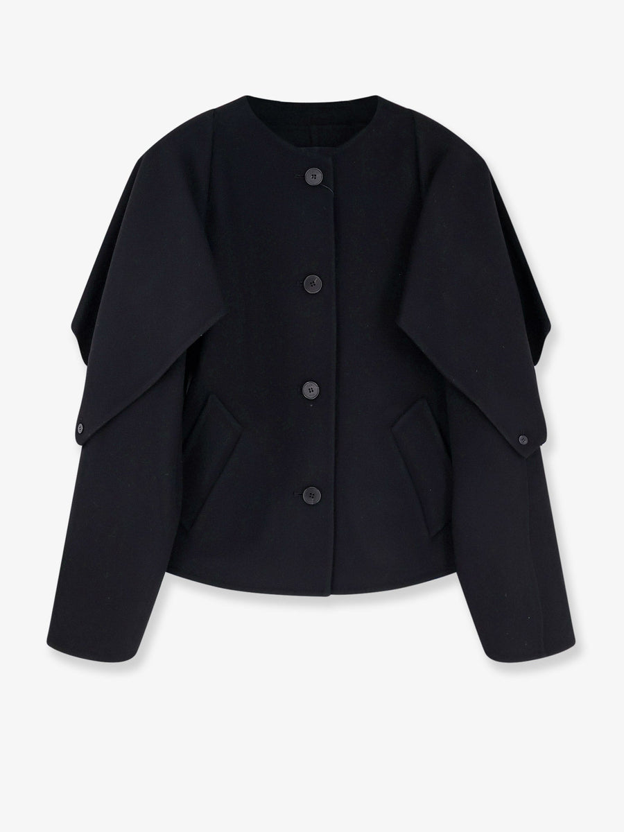 Blazer Wool-Cashmere Black Blazers