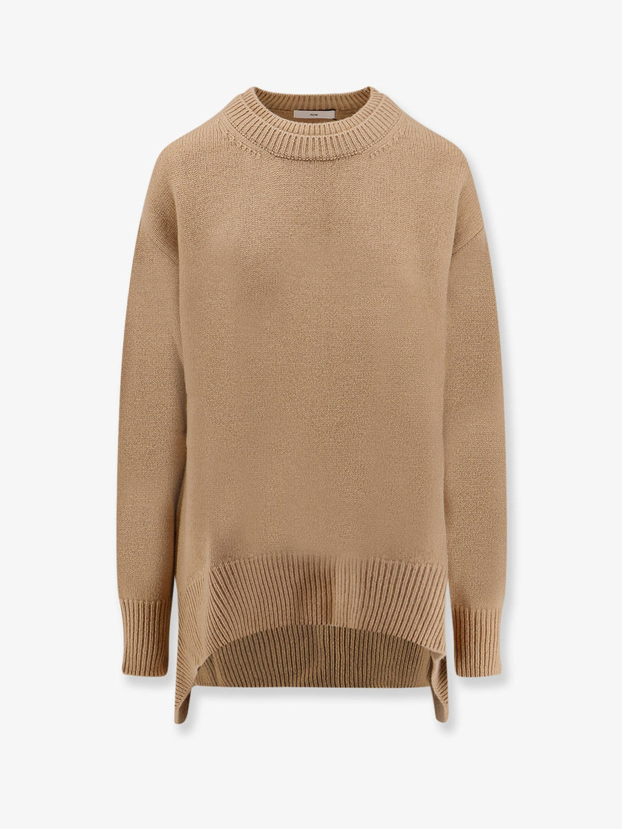 Wool And Cashmere Sweater Beige