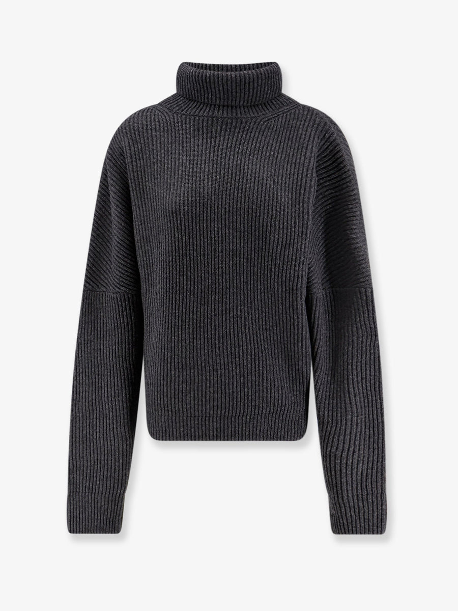 Wool And Cashmere Turtleneck Grey