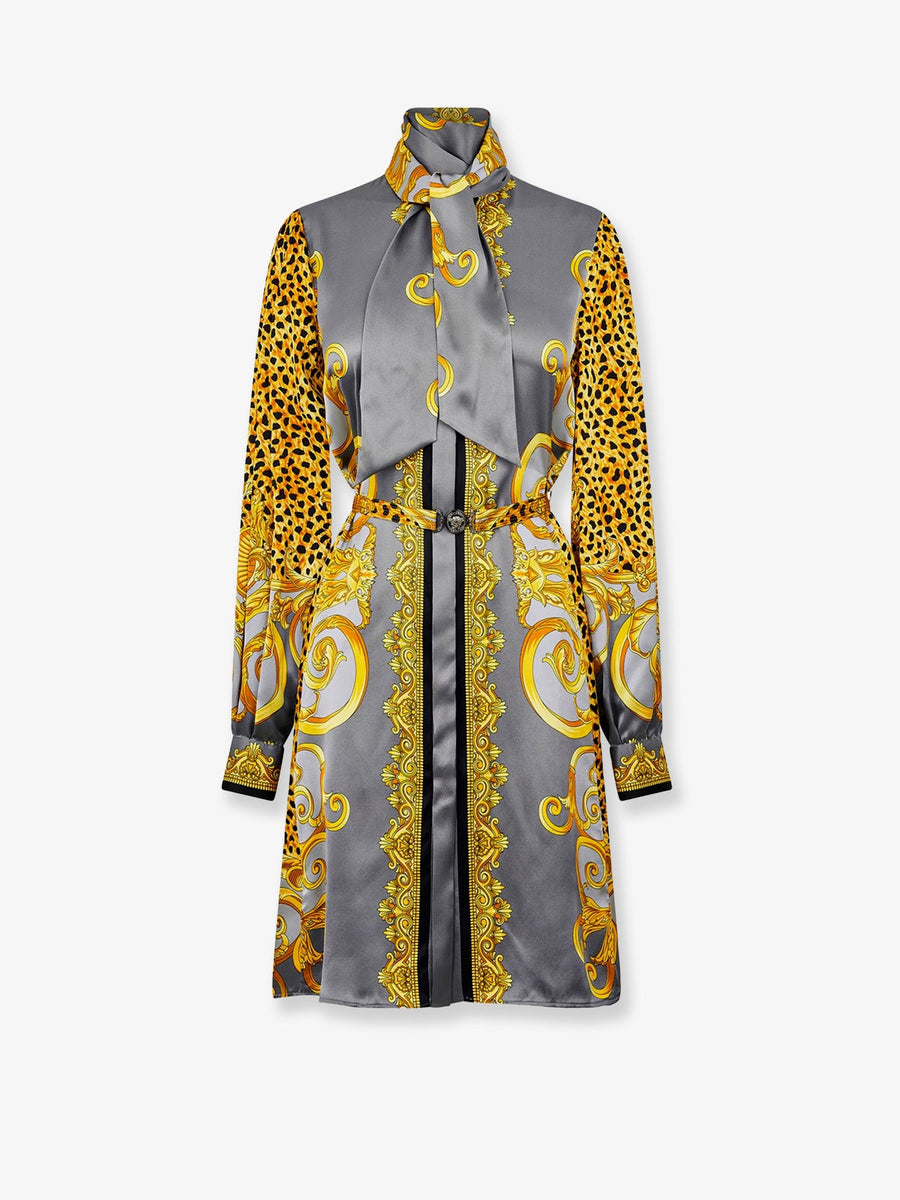 Silk Chemisier Dress