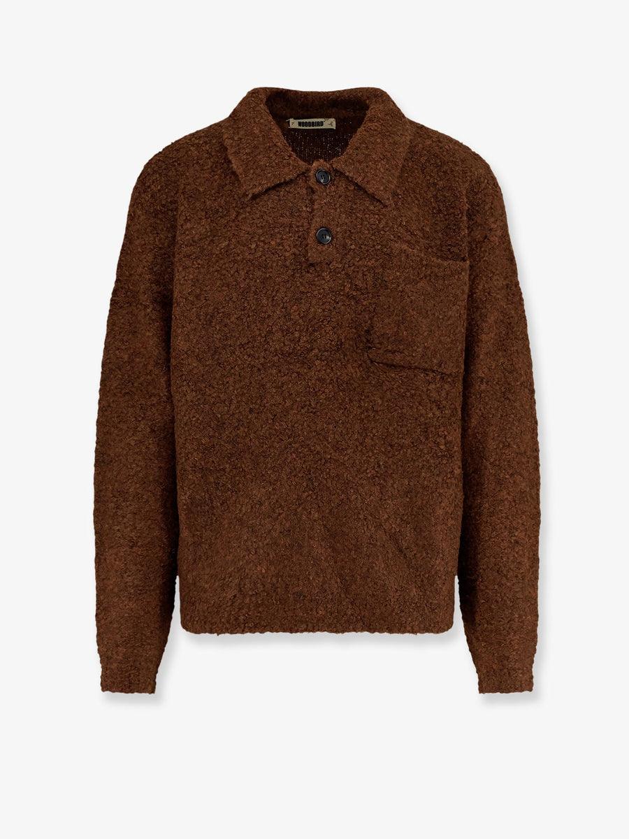 Loop Sweater Brown Recycled Polyester