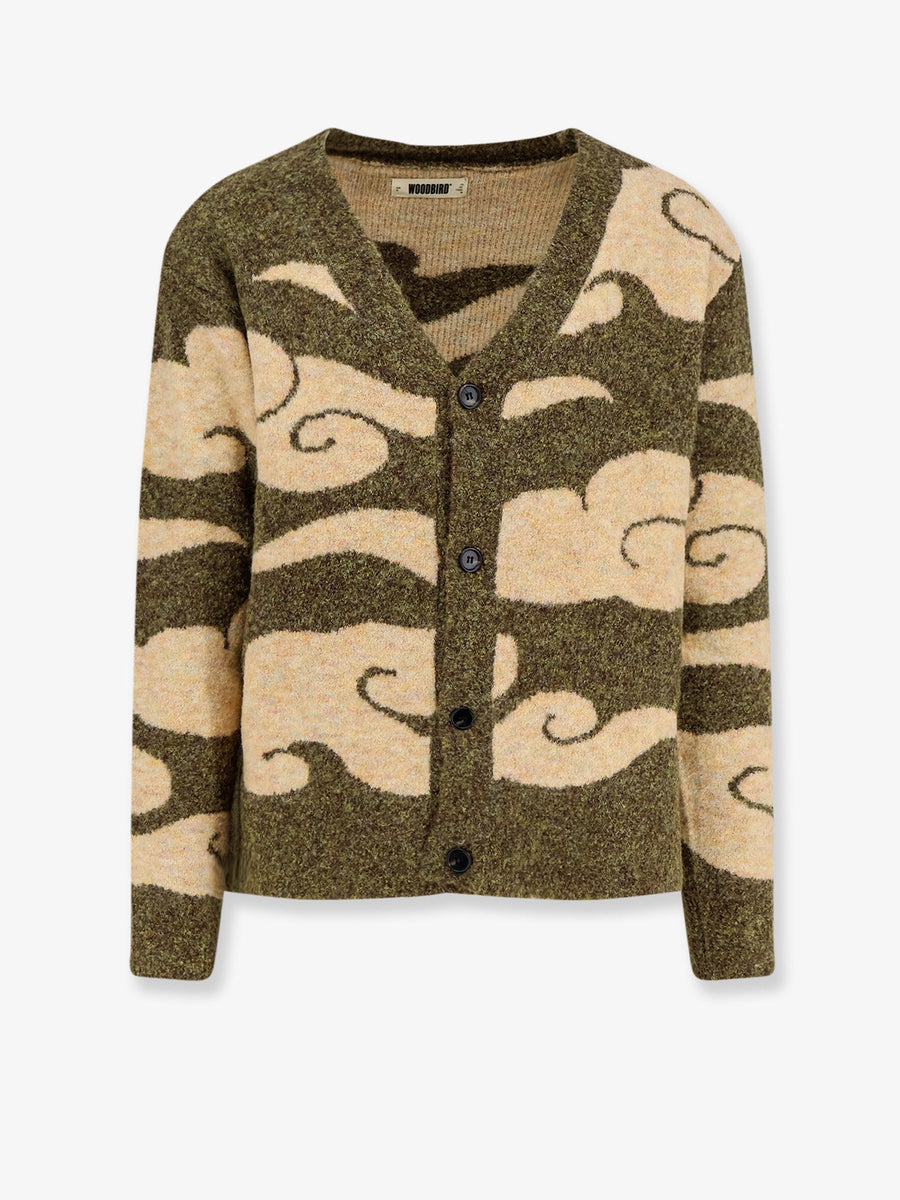 Cardigan Cloud Green Acrylic