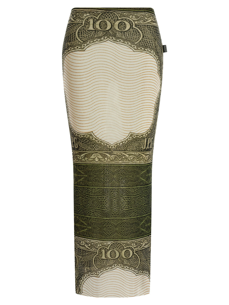 Jean Paul Gaultier Re-edition - The Green Cartouche Skirt
