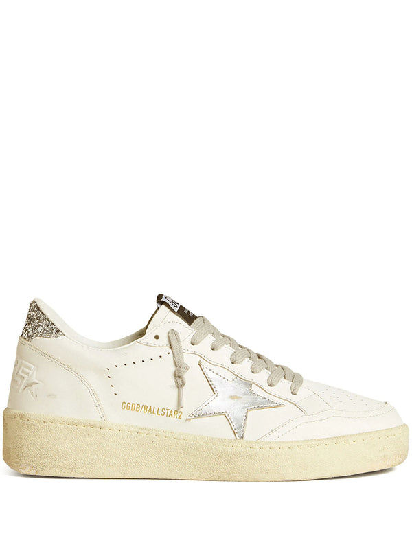 Golden Goose Calf Leather 97% sneaker in cream