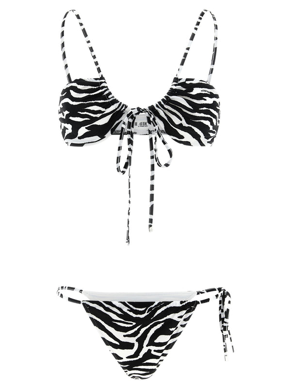 The Attico bikini in black