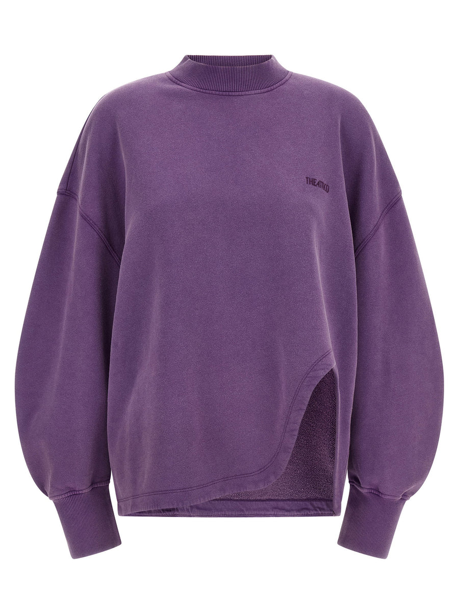 The Attico Shaped Slit Sweatshirt
