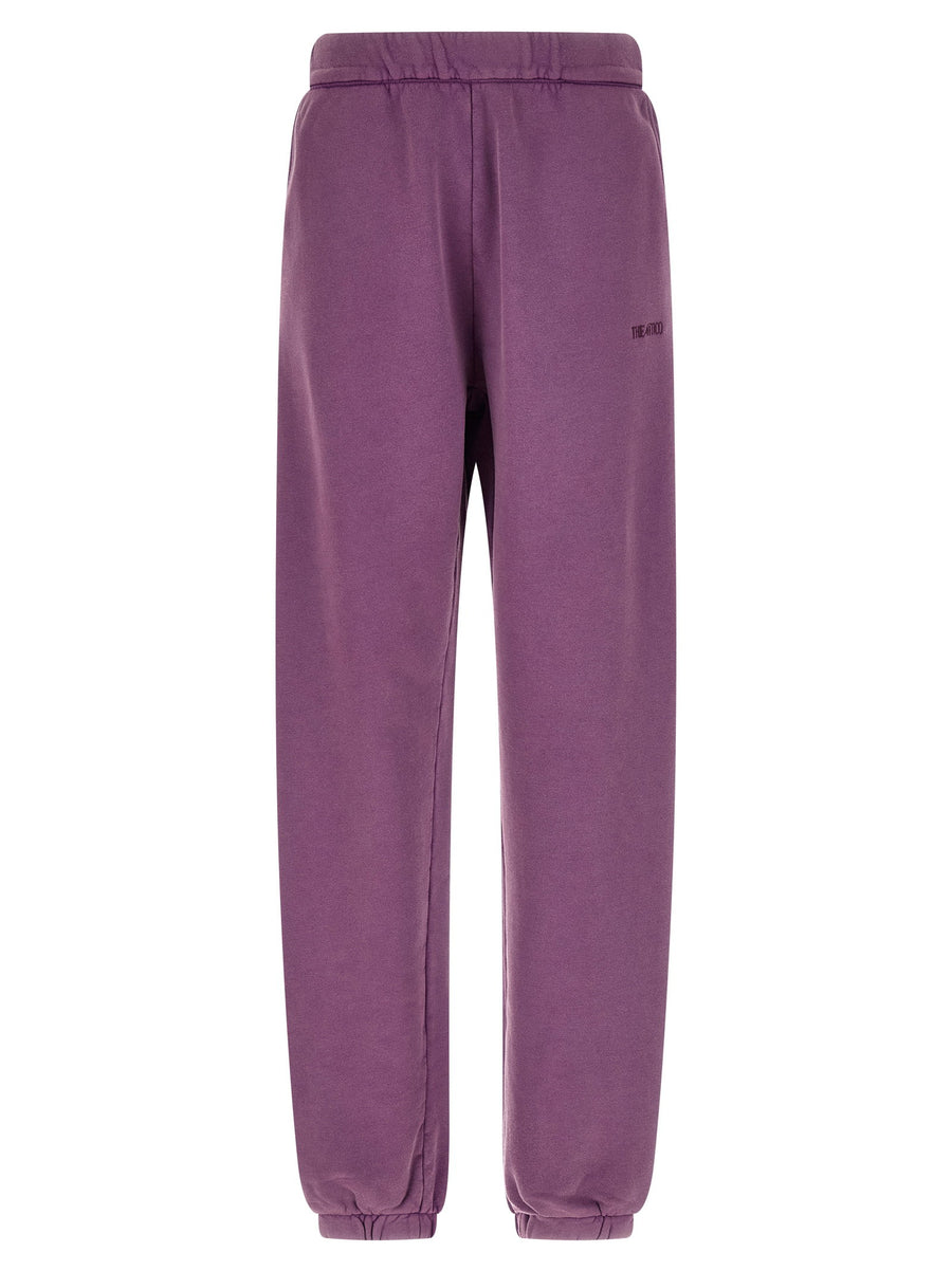 The Attico Logo Embroidery Joggers