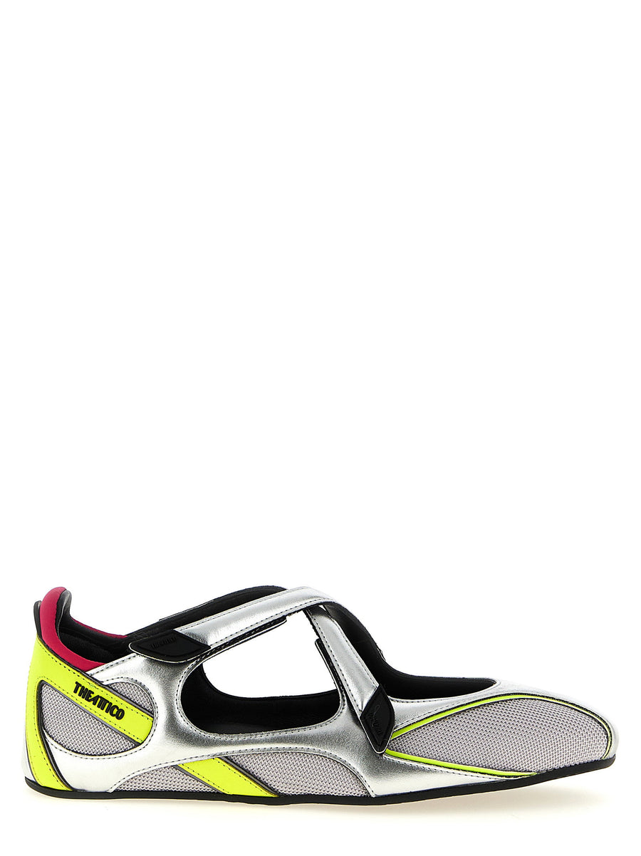 The Attico Floor 01 Ballet Flat — white