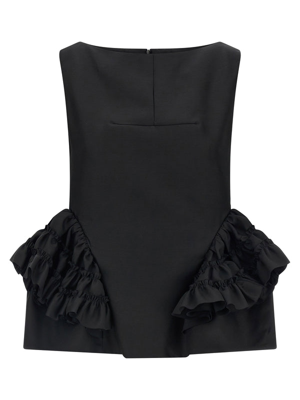 Dries Van Noten top in black