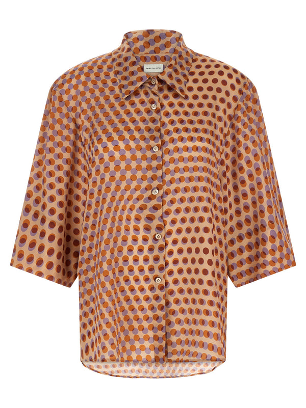 حقيبة كليا Dries Van Noten قميص — برتقالي