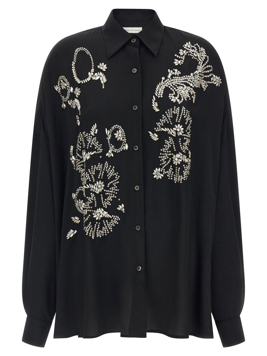 Dries Van Noten Casia Shirt — Black