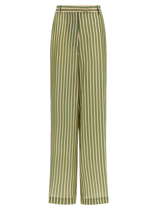 Dries Van Noten Penn Trousers — Green