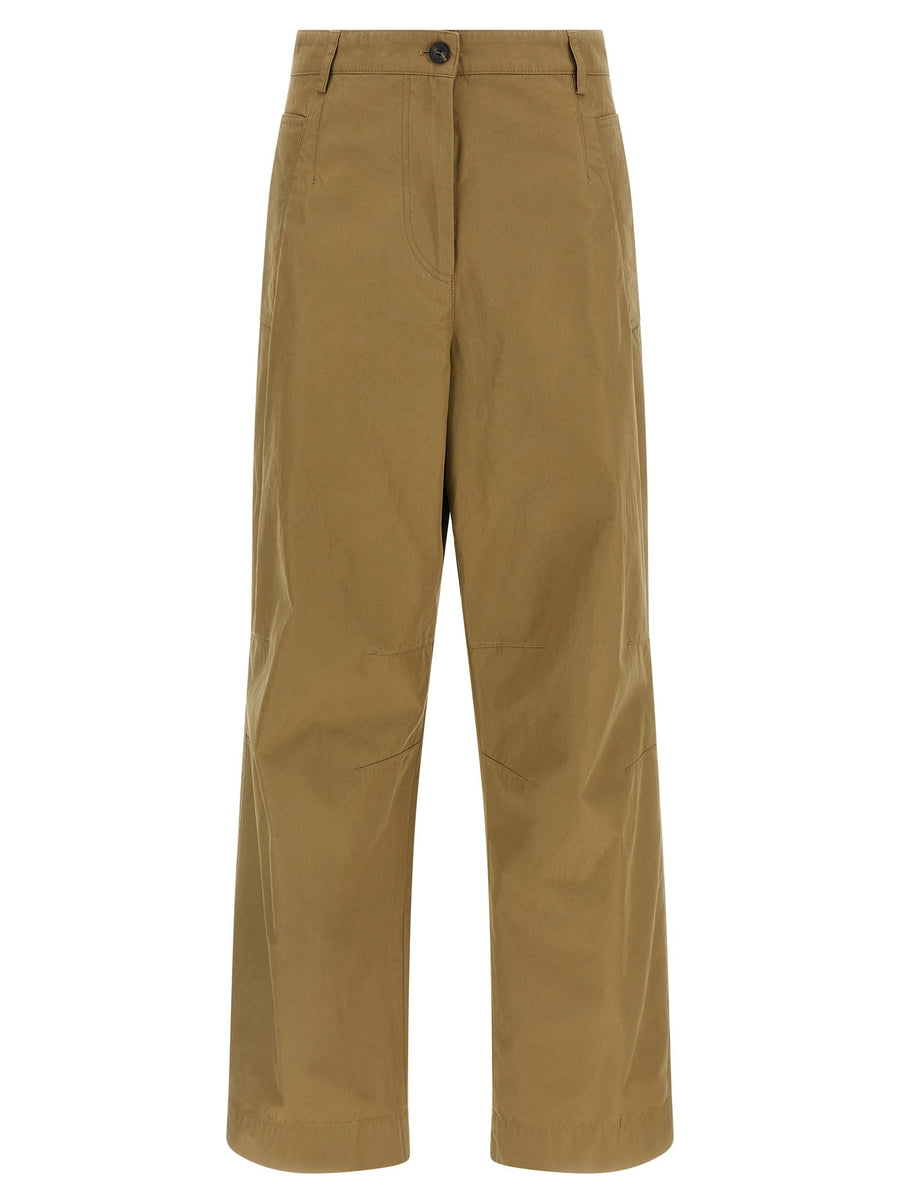 Dries Van Noten Trousers — Camel