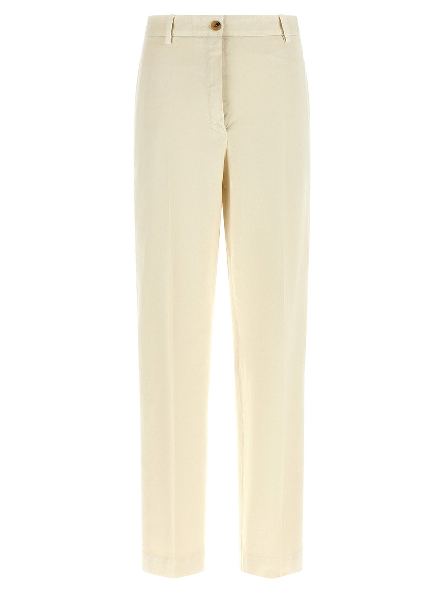 Dries Van Noten Pilar Trousers — Cream