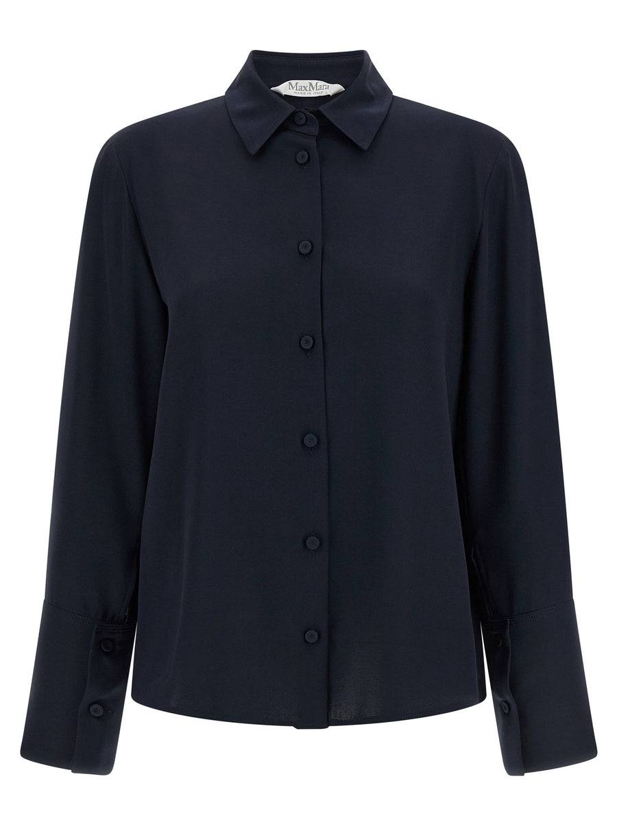 Max Mara Voliera Shirt — Navy