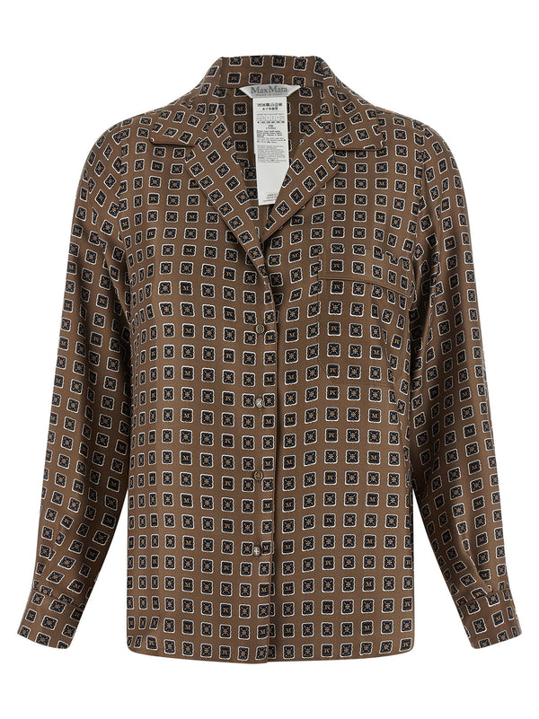 Max Mara قميص — بني