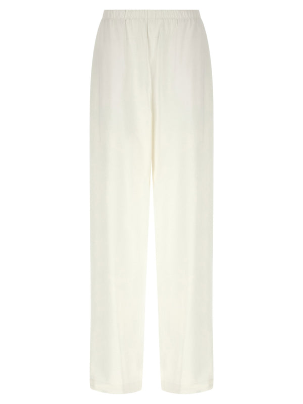 Max Mara Mxpdestino Trousers — Cream