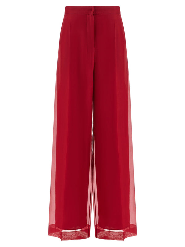 Max Mara بنطلون — أحمر