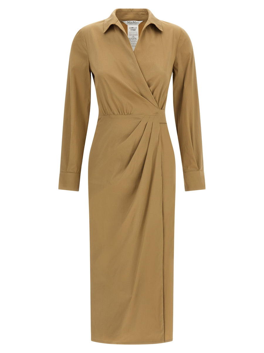 Max Mara Mxmbeta Dress — Camel