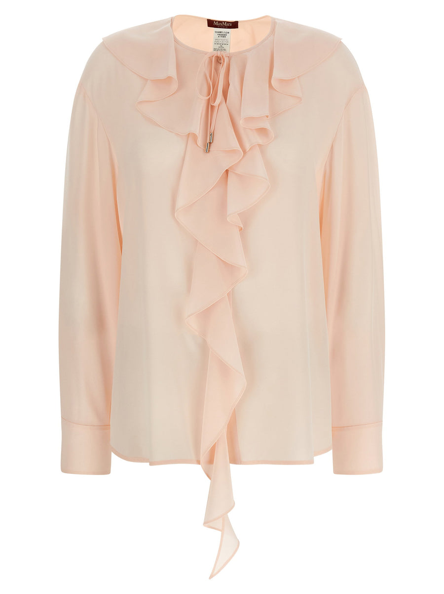 Max Mara Studio Blouse — Blush