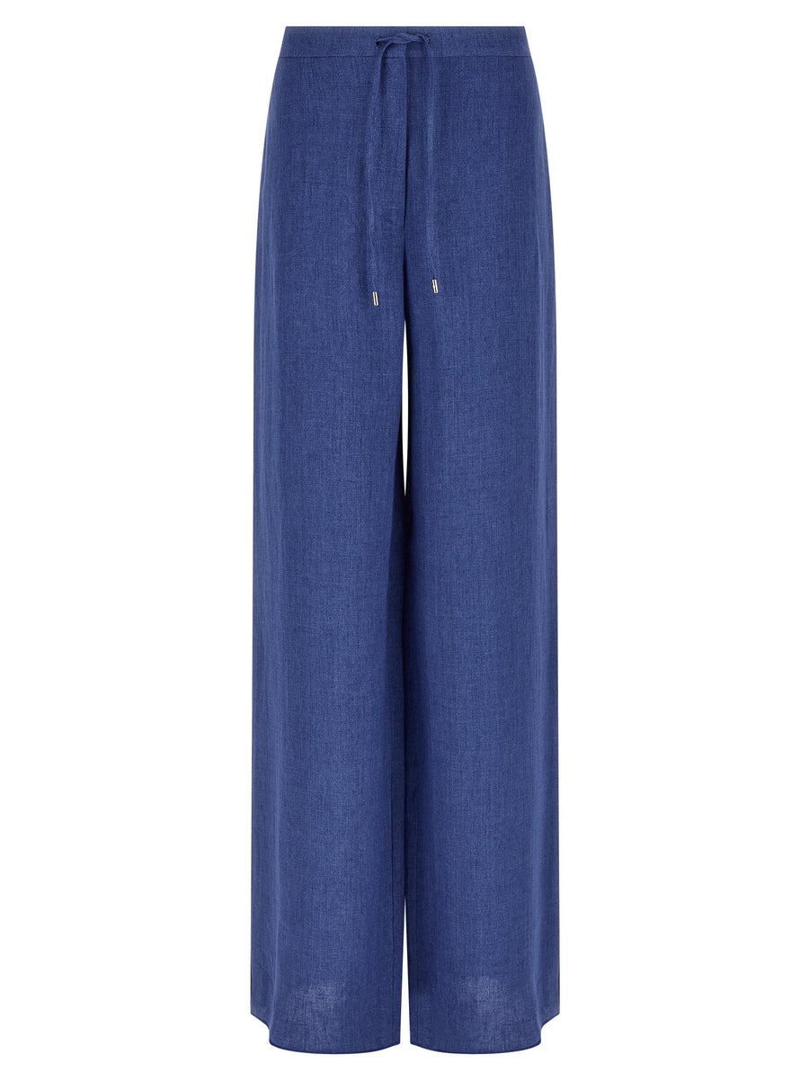 Max Mara Studio Trousers — blue
