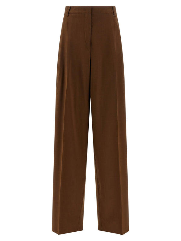 Max Mara Studio Trousers — Brown