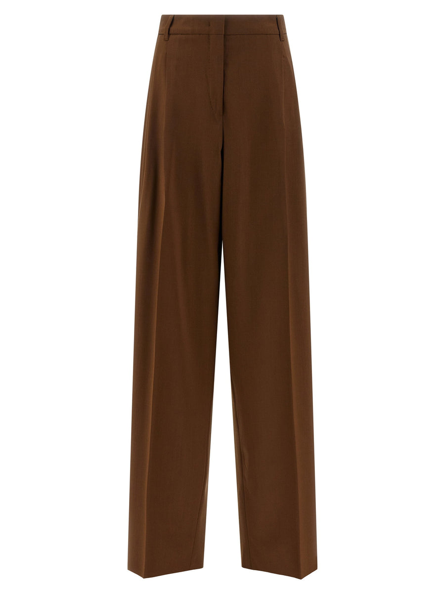 Max Mara Studio Trousers — brown