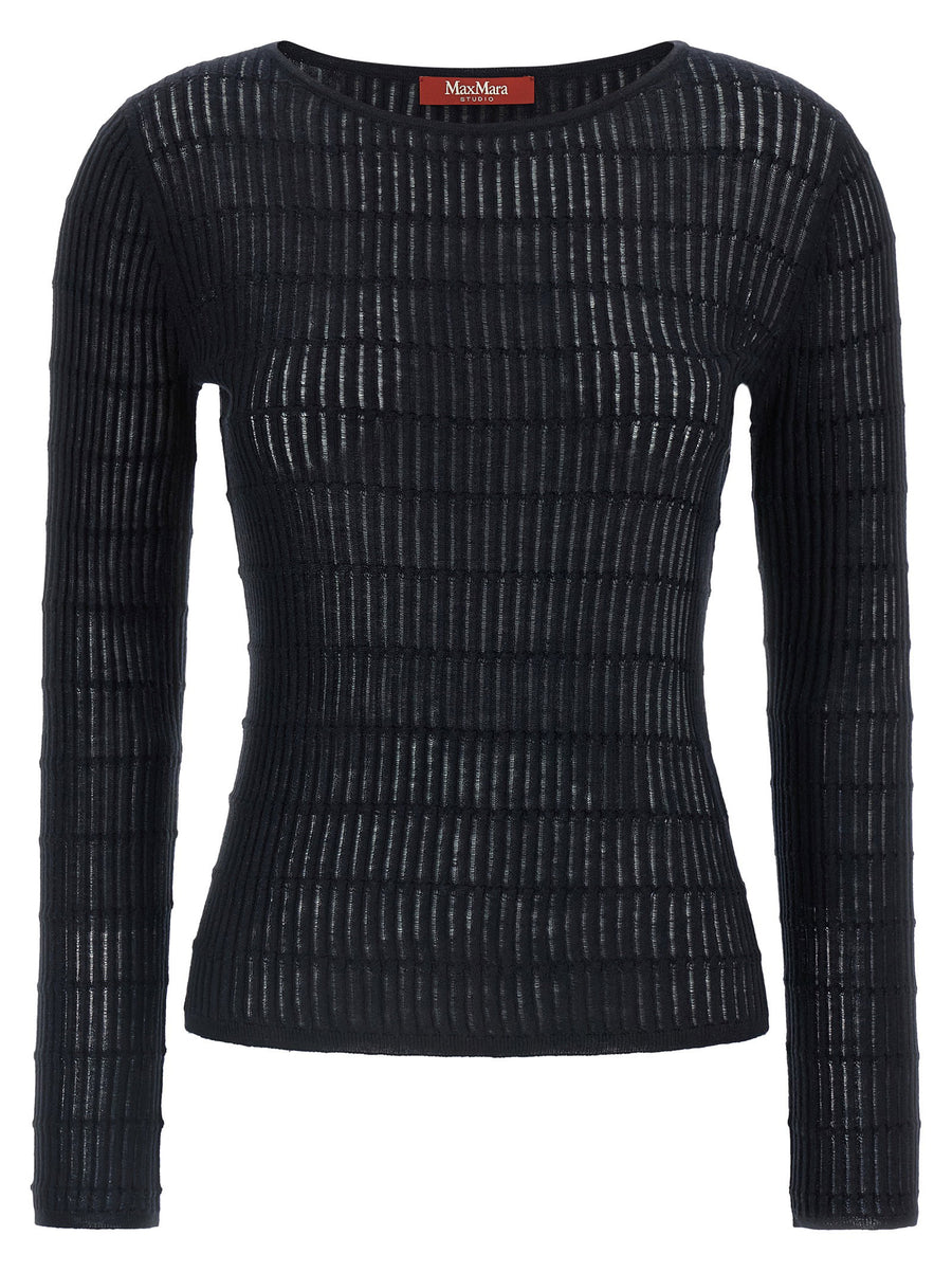 Max Mara Studio Sweater — Black
